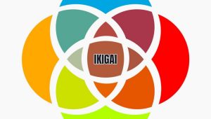 símbolo do livro ikigai e o nome
