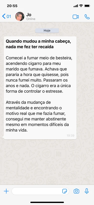 jo depoimento - A mente dominada