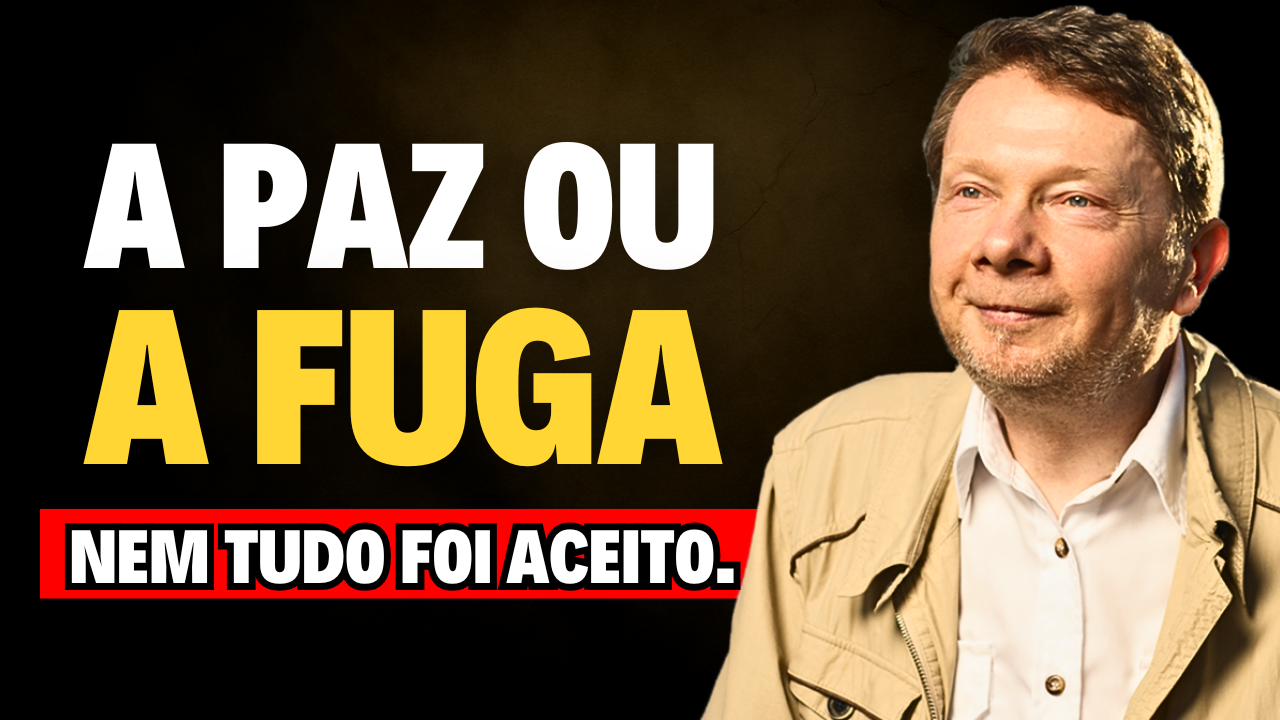 A Paz Comeca Quando Voce Para de Brigar com a Vida Eckhart Tolle - Por Que Você Se Sente Exausto Mesmo Sem Razão? | Eckhart Tolle e o Cansaço da Resistência Interna