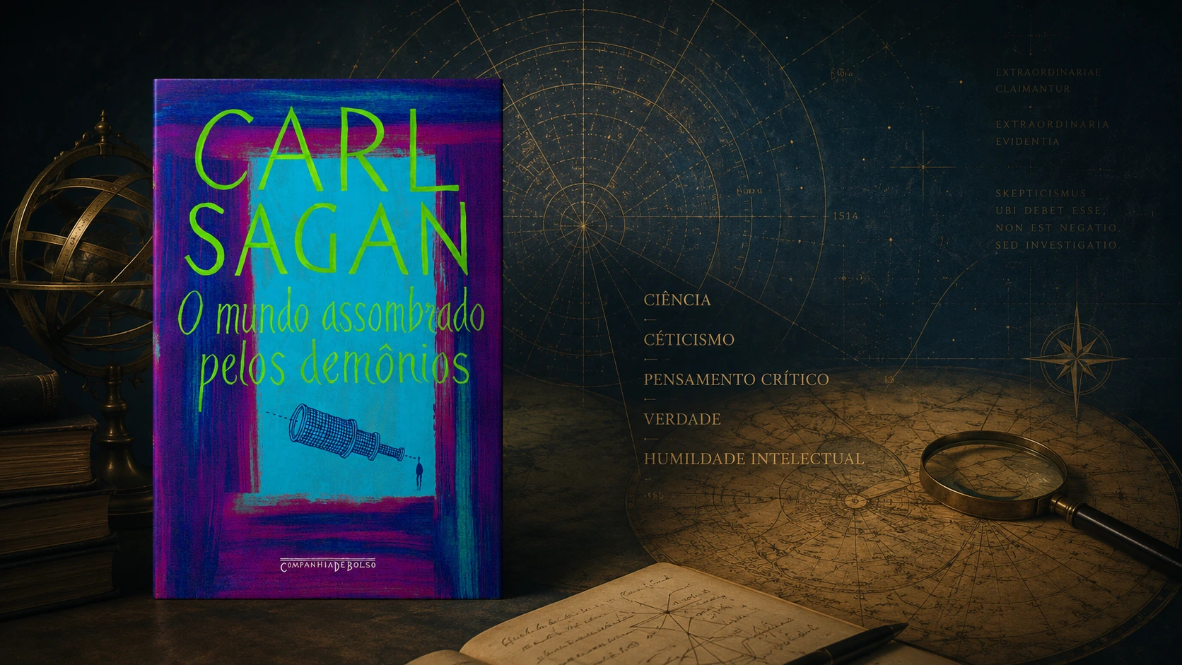 O Mundo Assombrado pelos Demônios livro resenha