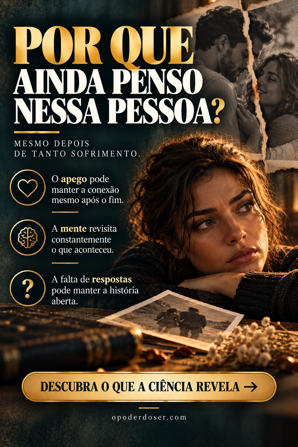 Por que é tão difícil esquecer alguém que nos fez sofrer