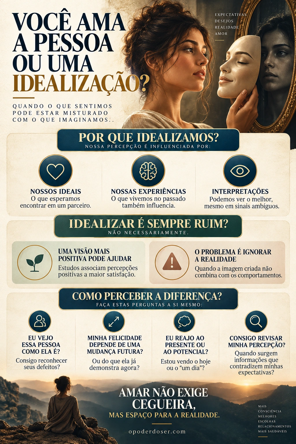 voce ama essa pessoa ou a pessoa que inventou na sua cabeca 1 - Você ama essa pessoa - ou a pessoa que inventou na sua cabeça?