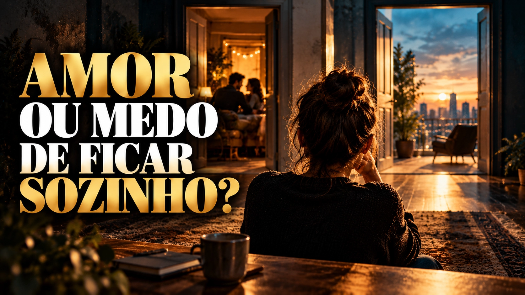 voce sente amor ou medo de ficar sozinho - Você sente amor ou medo de ficar sozinho?